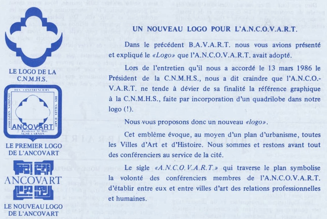 Bavart 03 1986 Logo ANCOVART 2